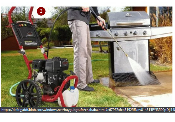 Sample phishing email - second third of fake HFT ad for a free pressure washer.